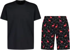 House miesten shortsipyjama 191H422520 - BLACK - 1