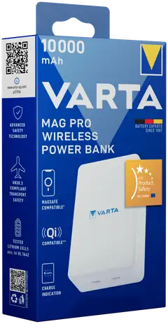 Varta varavirtaläde langaton Mag Pro 10000mAh - 2