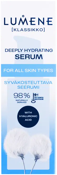 Lumene KLASSIKKO Syväkosteuttava seerumi 30 ml - 2