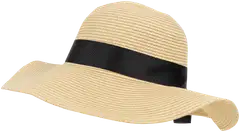 House naisten olkihattu 217H132020 rusetti - 2