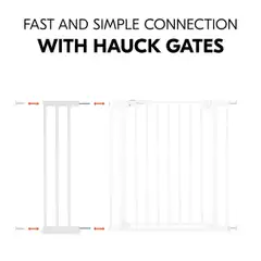 Hauck turvaportin jatkopala 21 cm valkoinen - 11