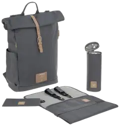 Lässig hoitoreppu Rolltop antrasiitti - 2