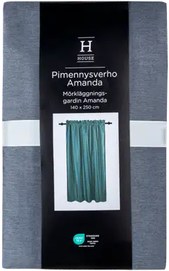 House pimennysverho Amanda 140 x 250 dark grey - 3