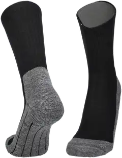 UphillSport miesten villapohjasukat 2-pack - MUSTA - 2