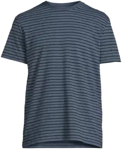 TEX miesten raidallinen t-paita I275381 - Indigo - 2