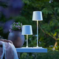 Brilliant LED-pöytävalaisin Kaami Valkoinen - 8