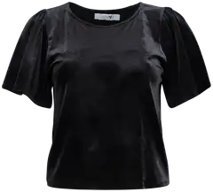 Hailys naisten trikoopaita To44ni - BLACK - 1