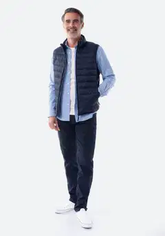 TEX miesten kevyttoppaliivi I274941 - INDIGO - 2