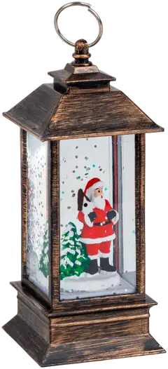 House pöytäkoriste Lumisadelyhty 12,5 cm LED - 3