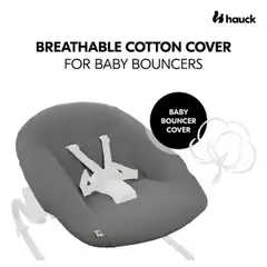 Hauck suojapäällinen sitteriin Baby Bouncer tummanharmaa - 11