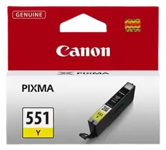 Canon mustepatruuna keltainen CLI-551Y - 2