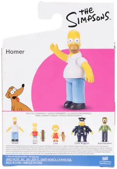 The Simpsons hahmot 2.5" Scaled Figs, erilaisia - 4