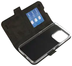 Wave Book Case, Honor 600 Smart 5G, Musta - 4