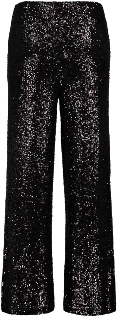 House naisten paljettihousut 222H402529 - Jet Black - 2