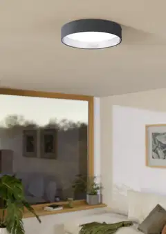 Kattovalaisin PALOMARO 2 3x3,6W LED 3000K 960lm IP20 antrasiitti/hopea - 2