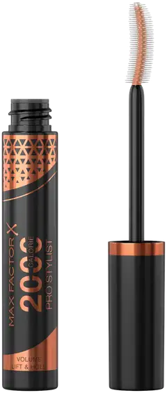 Max Factor 2000 Calorie Pro Stylist Mascara 9 ml Black, ripsiväri - 1