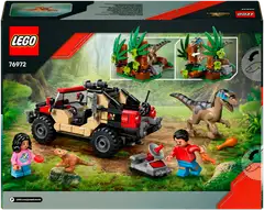 LEGO® Jurassic World Raptor ja pako maastoautolla 76972 - 3