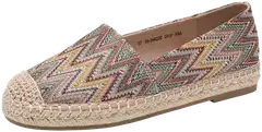 XIT naisten espadrillot Jessica 346220 - Pink twocolored - 3