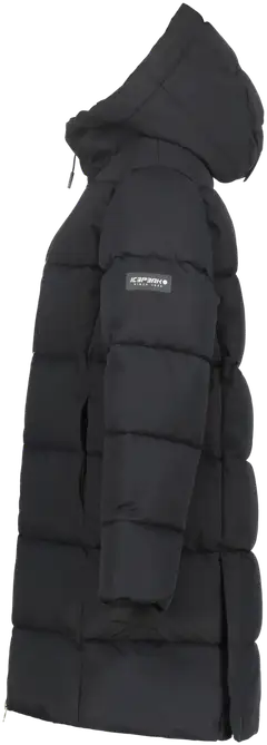 Icepeak nuorten pidempi toppatakki downlook Keystone - MUSTA - 3