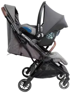 Maxi-Cosi Eva 3 matkarattaat Select Grey lasten turvaistuin - 6