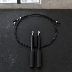 Angles90 A90 Jump Rope nopea hyppynaru, alumiinikahvat, 3 m, musta - 2