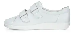 Ecco Soft 2.0 naisten kävelykenkä - Bright white - 4