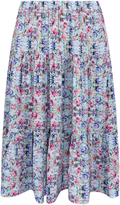 House naisten pitkä salsahame 221HP03410, D-mitoitus - AOP - 1