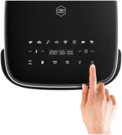 OBH Nordica Easy Fry XL Surface air fryer 1,0 kg, musta FW4018N0 - 4
