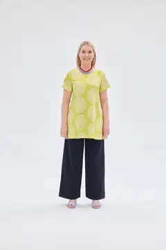 RATIA® N.trikoo T-paita Pouta Kesäkukka - Keltainen - 3