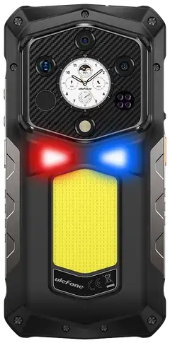 Ulefone Rugged-älypuhelin Armor 29 Pro Thermal Vision 5G 512 GB musta - 4