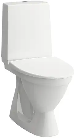 Laufen Rigo wc-istuin s-lukko, piiloviemäri, PP kansi - 2