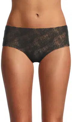 Actuelle naisten hipster-alushousut 210A332630 - Black - 1