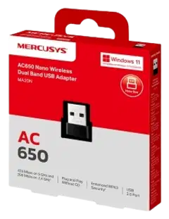 Mercusys MA20N Nano USB Wi-Fi -adapteri - 3