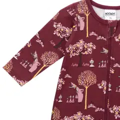 Muumi vauvojen pyjama Vilijonkka 593267 - burgundi - 3