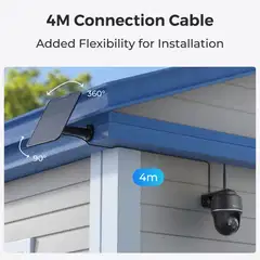 Reolink Aurinkopaneeli 2 - 6W Musta - 3