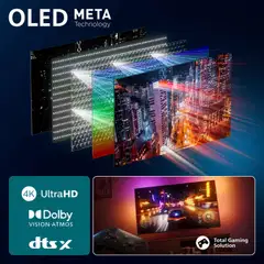 Philips 65" OLED950 4K OLED+ Ambilight Google TV - 4
