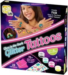 Fablab Pimeässä Hohtavat Tatuoinnit - 2