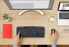 Logitech langaton hiiri+näppäimistö MK330 - 4