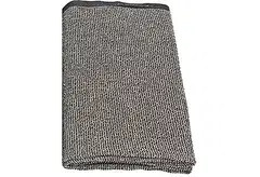 Lapuan Kankurit jättipyyhe Terva 85x180 cm musta-pellava - MUSTA/PELLAVA - 1