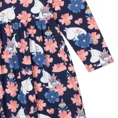 Muumi naisten mekko Hely Kimppu 590633 - tummansininen - 3