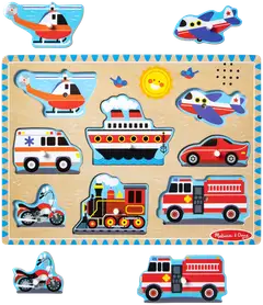 Melissa & doug Äänipalapeli Ajoneuvot - 3