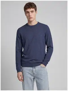 JJ REBEL miesten neule  Jrebcallum - Vintage Indigo - 3