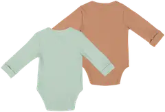Ciraf vauvojen ribbibody 250B252922 2-pack - Surf Spray & Warm taupe - 2