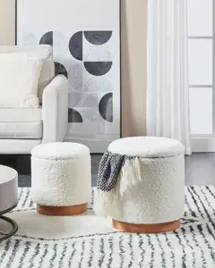 EGLO jakkara Mashike Ø37 cm valkoinen - 6