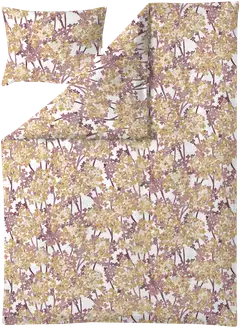 Finlayson satiini (Lyocell) pussilakanasetti Helvi 150X210+50X60 roosa-keltainen - 1