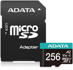 ADATA Premier Pro microSDXC -muistikortti, 256 GB - 1