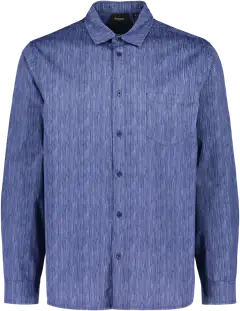 Finlayson miesten kauluspaita Tiuhta - Blue-white stripe - 1