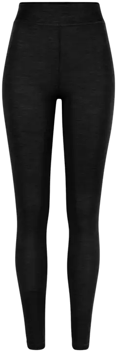 Pierre Robert naisten merinovilla leggingsit - BLACK MELANGE - 1