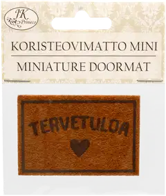 J.K. Primeco Koristeovimatto mini ruskea - 1