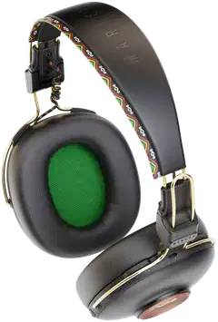 House of Marley langattomat sankakuulokkeet Positive Vibration Frequency, rasta/puu - 2